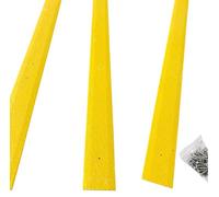 GreenTec GRP Anti Slip Decking Strip - Heavy Duty Non Slip Safety Tread for Decking, Outdoor Steps, Stairs & Ramps - Multiple Sizes & Colours (10, Yellow, 1000mm x 50mm x 3mm)