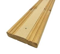 GreenTec GRP Decking Strip 600mm x 50mm - Anti Slip Non Slip Safety Tread for Outdoor Steps, Decking & Ramps - 1 Piece (Beige)
