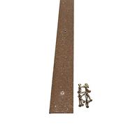 GreenTec GRP Decking Strip 600mm x 50mm - Anti Slip Non Slip Safety Tread for Outdoor Steps, Decking & Ramps - Brown - 1 Piece
