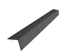 GreenTec Heavy Duty GRP Anti-Slip Stair Nosing 55mm x 55mm | Fibreglass Step Edge Trim for Timber, Concrete & Metal Stairs | Industrial Non-Slip Stair Tread Nosing (1, Black, 3000mm)