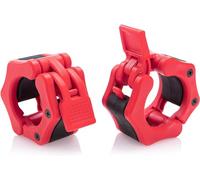 Greententljs 2 Inch Barbell Clamps Quick Release Locking Pro Olympic Workout Professional Barbell Secure Snap Latch fit 2-Inch Diameter Olympic Size Bars/Bar for Squat Weightlifting