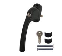 greenteQ Alpha TBT Locking Tilt & Turn Window Handle - Anthracite Grey