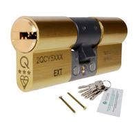 Greenteq Orion 3 Star Euro Cylinder - 40/45 (85mm), Brass