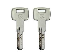 GreenteQ Orion Euro Cylinder Dimple & Groove Key Cutting (2 Pack)
