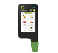 Greentest 6 in 1 potrable Food Nitrate Tester, High Accuracy Radiation Detector Geiger Counter Water Quality Meter TDS Hardness PPM Analyzer Dosimeter for Vegetable, Fruit, Meat, Fish, Water