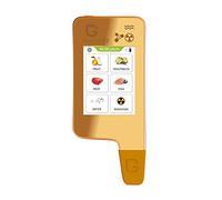Greentest Gold Nitrate Tester Geiger Counter Nitrate Testing Kit for Meat, Fish, Fruit, Vegetable Nitrate Tester Water Meter TDS PPM Analyzer & Geiger Counter Combo for Food (Gold) E6