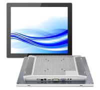 GreenTouch 12.1 Inch Front IP65 Panel Rugged Metal Case Display Touch Screen Industrial Grade Open Frame LCD Monitor - 1024 * 768 - Silver