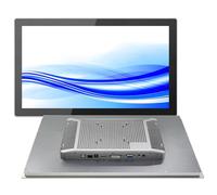GreenTouch 15.6 Inch High Resolution Embedded Touch Screen Industrial Monitor, Front IP65 Panel Rugged Metal Case Display - 1920x1080