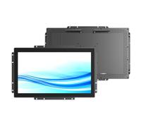 GreenTouch 18.5 Inch Industrial TFT LCD Monitors, Open Frame Capacitive Touch Screen Monitor All in one PC Intel Core I7 RAM 16G & ROM 256G for self-Service Kisok