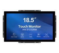 GreenTouch 18.5 Industrial Touch Monitor Open Frame, HDMI/VA/DVI Interface, Built-in Speakers, Capacitive Touch Screen Technology