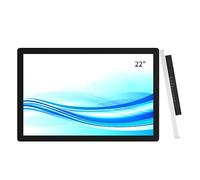 GreenTouch 22 Inch Open-Frame Touchscreen LCD Monitor - Capacitive PCAP Multi Touch -1680x1050-16:10-Black and Silver Bezel