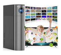 GREENTREEN AR Motion TV Game Console for Kids: Play Retro and Modern Games on TV - Plug & Play Video Game System for Home Interactive and Puzzle Games - Gift for Boys Girls Ages 6+ (Grey and Black)