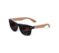 GREENTREEN Polarised Sunglasses for Men Women: Wooden Sunglasses UV400 Protection and Reduce Glare - Ideal for Driving Hiking and Traveling