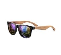 GREENTREEN Polarised Wooden Sunglasses Men Women for Driving Hiking | UV400 Protection;Glare-Reducing;Lightweight;Flexible Spring Hinges;Handcrafted Wooded Temples for Driver Hiker Tourist