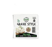 GreenVie Block Greek Style Vegan Cheese Alternative Dairy Free Gluten Free Nuts Free Egg Free 200g
