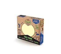GreenVie Mozzarella Block • 250g | Vegan Mozzarella Cheese Alternative | Melts Beautifully | Fortified with Vitamin B12 | Dairy-Free, Gluten-Free & Soy-Free | No Palm Oil | Certified Vegan