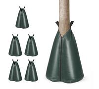 GreenWhim 6 Pack Tree Watering Bags 20 Gallon Slow Release Irrigation Bag for Newly Planted Trees Deep Root Watering with Zipper Handles fits 1 to 8 Inch Trunk
