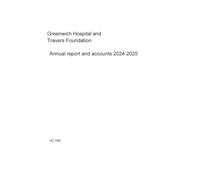 Greenwich Hospital and Travers Foundation Annual report and accounts 2024-2025 for the year ended 31 August 2025 (House of Commons Paper) HC 258