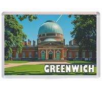 Greenwich - London - Jumbo Artistic Fridge Magnet 96 x 67mm
