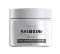Greenwich Vegan Organic Paw & Nose Balm for Cats & Dogs, Moisturizing & Crack Repair Cream, Natural Protection for Dry Paws & Noses, Furry High-Fives, 50ml