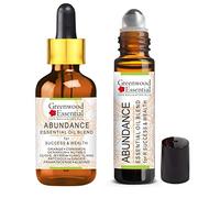 Greenwood Essential Abundance - Essential Oil Blend for Success & Wealth 10ml (0.33oz) & 5ml (0.16oz)