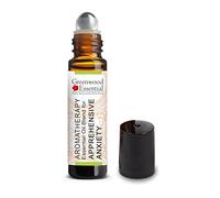 Greenwood Essential APPREHENSIVE Anxiety Relief - Aromatherapy Essential Oil Blend of Bergamot, Lavender, Neroli, Rose, Melissa, Geranium, Cedarwood, Patchouli & Orange Essential Oils 10ml (0.33oz)