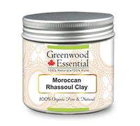 Greenwood Essential Moroccan Rhassoul Clay from the Atlas Mountains 100% Organic Pure & Natural 50gm (1.76 oz)