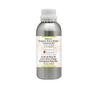 Greenwood Essential Natural Organic Extra Virgin Coconut Oil (Cocos nucifera) Cold Pressed 1250ml (42 oz)