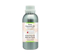 Greenwood Essential Organic Natural Virgin Coconut Oil (Cocos nucifera) 100% Natural Therapeutic Grade Cold Pressed for Personal Care 1250ml (42 oz)