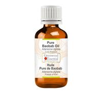 Greenwood Essential Pure Baobab Oil (Adansonia digitata) Cold Pressed 30ml (1 oz)