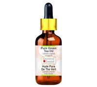 Greenwood Essential Pure Green Tea Oil (Camellia sinensis) with Glass Dropper Natural Therapeutic Grade 100ml (3.38 oz)