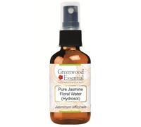 Greenwood Essential Pure Jasmine Floral Water (Hydrosol) (Jasminum officinale) Natural Therapeutic Grade 50ml (1.69 oz)