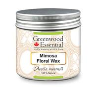 Greenwood Essential Pure Mimosa Floral Wax (Acacia mearnsii) 100% Natural Therapeutic Grade 100gm (3.5 oz)