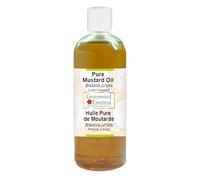Greenwood Essential Pure Mustard Oil (Brassica juncea) Cold Pressed 200ml (6.76 oz)