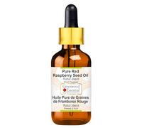 Greenwood Essential Pure Red Raspberry Seed Oil (Rubus idaeus) with Glass Dropper Cold Pressed Natural Therapeutic Grade 15ml (0.50 oz)