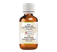 Greenwood Essential Pure Tamanu Oil (Calophyllum inophyllum) | Cold Pressed | Natural | Undiluted | for Diluting Essential Oils | for Hair, Skin & Massage | Men & Women | 30ml