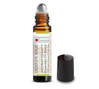 Greenwood Essential Under Eye Serum - Blend of German Chamomile, Coffee, Sandalwood, Rose Geranium, French Lavender & Fennel Seed Essential Oils 10ml (0.33 oz)(roll on)
