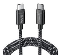Greenworks 1M 100W USB C Cable, Fast Charging, USB 2.0 Bi-Directional Data Transer, Durable Braided Cord for Laptops, Tablets, iPhone 16, Galaxy, and More, for 3 Year Warranty-ACB1CCA