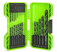 Greenworks 21 Piece Black Oxide Drilling Bit Set