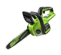 Greenworks 24V 10in Cordless Chainsaw, 25cm Brushless Electric Battery Chainsaw with Automatic Oiler, 7.8m/s Chain Speed, Tool only