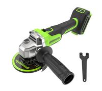 Greenworks 24V Cordless Angle Grinder 125mm Disc Blade, 8500RPM, 700W, Brushless Motor, Left or Right Handed Without Battery & Charger AG370