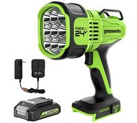 Greenworks 24V LED Spot Light Kit with 2Ah Battery and Charger