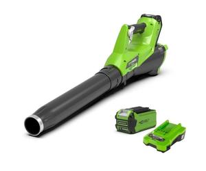 Greenworks 40V 110mph Garden Blower with 2Ah Battery & Charger
