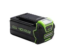 Greenworks 40V Battery. Original Greenworks 4Ah Powerful Lithium-Ion Battery for All Greenworks 40V Garden and Power Tools. Fast Charging, 3-Stage Level Control. 2 Year Warranty G40B4