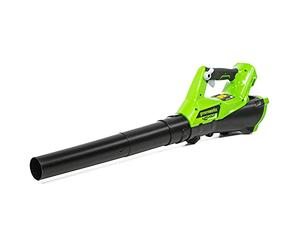 Greenworks 40V Cordless Leaf Blower with Cruise Control, Lightweight Axial Leaf Blower 177km/h 11.05m3/min, 2Ah Battery & Charger, Electric Leaf Blower Cordless Garden Blower, 3 Year Guarantee G40ABK2