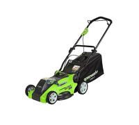 Greenworks 40V Li-Ion Cordless 40 cm Lawnmower With Battery & Charger