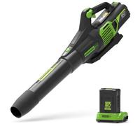 Greenworks 60V 140mph Garden Blower with 4Ah Battery & Charger