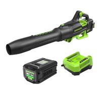 Greenworks 80V 700 CFM Cordless Leaf Blower, 2.5Ah Battery and 45 Minute Rapid Charger