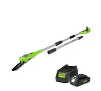 Greenworks Cordless 24v Pole Saw with Battery