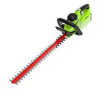 Greenworks G 40 Ht 61 Cordless Hedge Trimmer, 61 Cm Dual Action Blade, Cuts Up To 27 mm Thick Branches And Stems, 3000 Spm